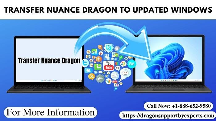 transfer nuance dragon to updated windows