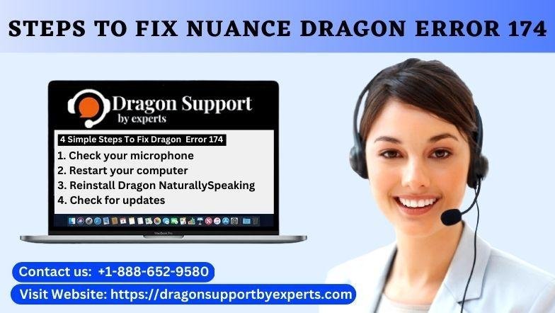 Steps To Fix Nuance Dragon Error 174