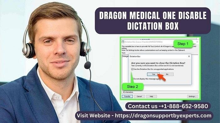 How to Use Dragon Medical One Disable Dictation Box