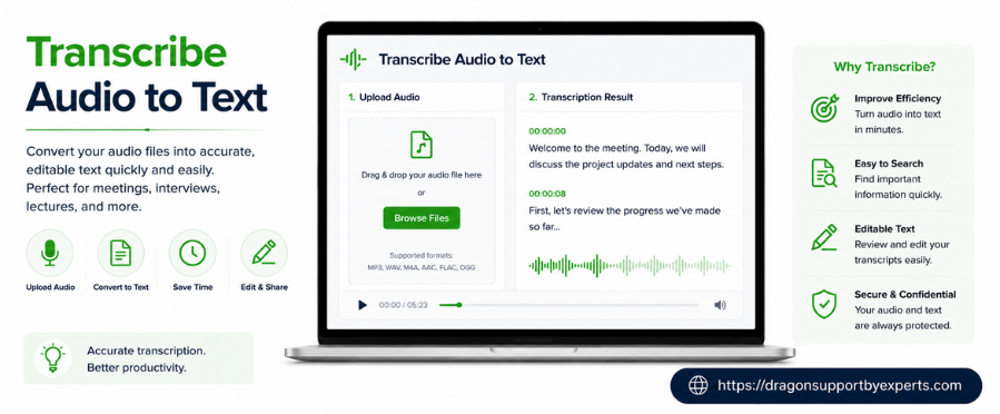How to Transcribe Audio to Text for Free?