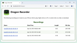 Transfer Your Recording To Your Computer