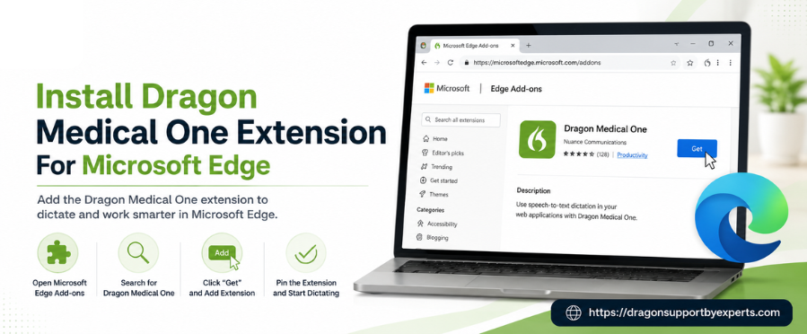 Install Dragon Medical One Extension For Microsoft Edge
